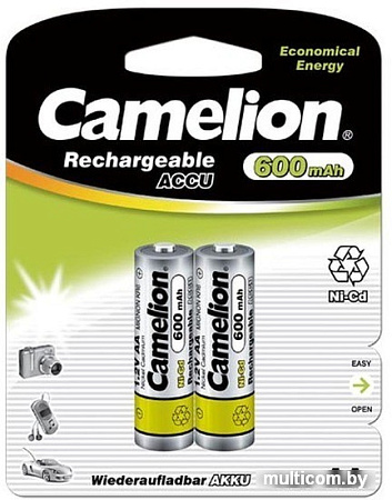 Аккумулятор Camelion NC-AA600BP2 2шт