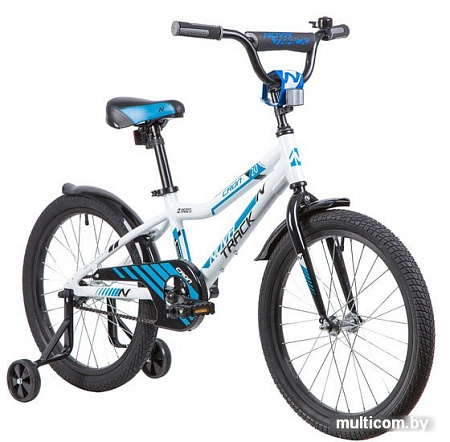 Детский велосипед Novatrack Cron 20 (белый/черный, 2019)