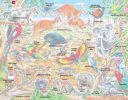 Пазл Larsen Дикие животные Австралии FH45