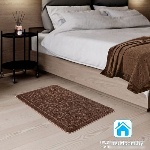 Коврик для ванной Shahintex РР 50x80 (мокко)