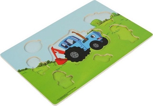 Сортер Буратино Синий трактор STR08