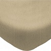 Постельное белье Luxsonia Махра на резинке 160x200 Мр0020-1 (бежевый)