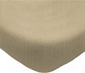 Постельное белье Luxsonia Махра на резинке 160x200 Мр0020-1 (бежевый)
