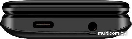 Кнопочный телефон F+ Flip 240 (черный)