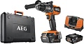 Ударная дрель-шуруповерт AEG Powertools BSB 18C3BL-X02C 4935478937 (с 2-мя АКБ 2 Ач + 4 Ач, кейс)