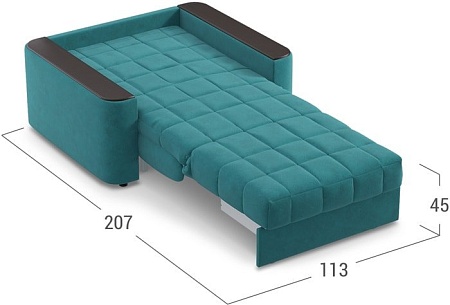 Кресло Moon Trade Даллас 018 001793 (бирюзовый)