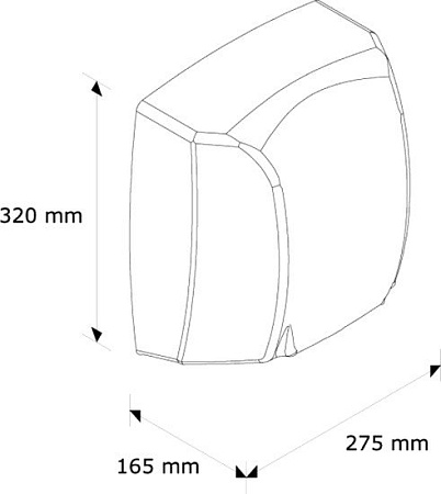 Сушилка для рук Merida Mediflow M20C