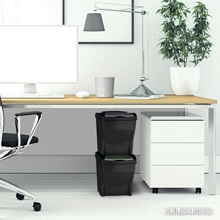 Система сортировки мусора Bama Pattumiera Poker Office Set 2x20 Lt (2 шт)