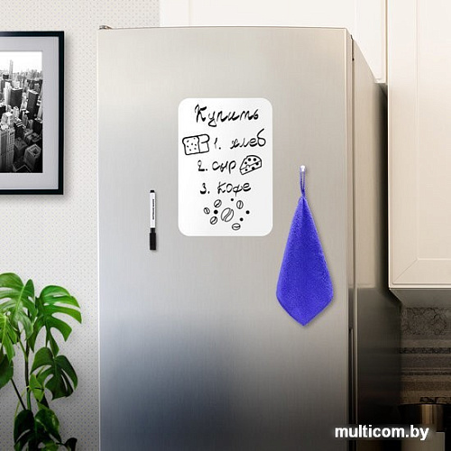 Магнитно-маркерная доска BRAUBERG Fridge 237846 (белый)