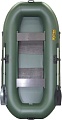 Гребная лодка Муссон B-250 PC (зеленый)
