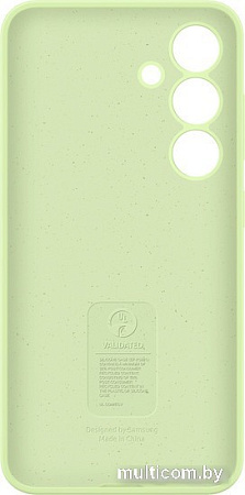 Чехол для телефона Samsung Silicone Case S24 (лайм)