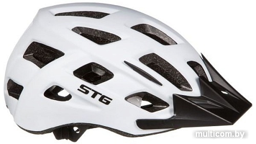 Cпортивный шлем STG HB3-2-D S (р. 48-51, белый/черный)