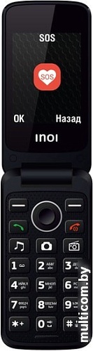 Мобильный телефон Inoi 247B (красный)