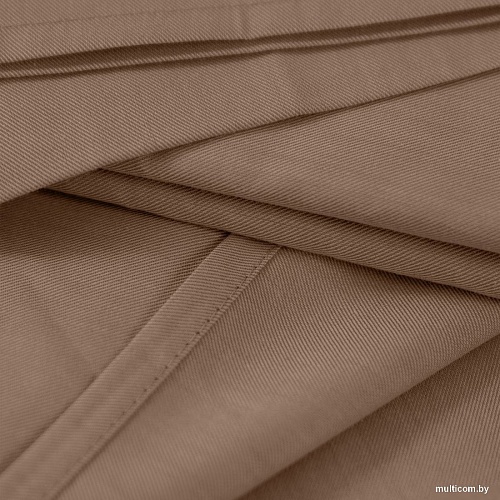 Постельное белье Verossa на резинке 200x200x30 780697 (сатин/Caramel)