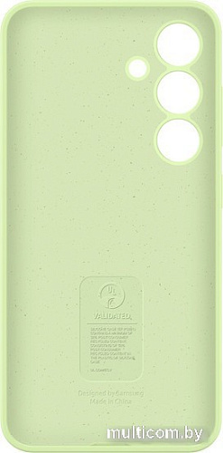 Чехол для телефона Samsung Silicone Case S24 (лайм)