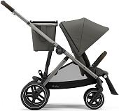 Универсальная коляска Cybex Gazelle S TPE с корзиной и дождевиком (soho grey)