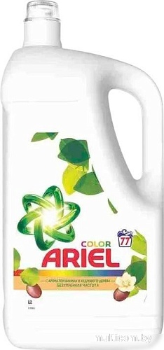 Гель для стирки Ariel Color Ваниль и кедровое дерево (5.005 л)