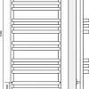 Полотенцесушитель TERMINUS Линц П15 (530x1200)