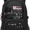 Рюкзак Grizzly RU-802-3/1 (черный/красный)