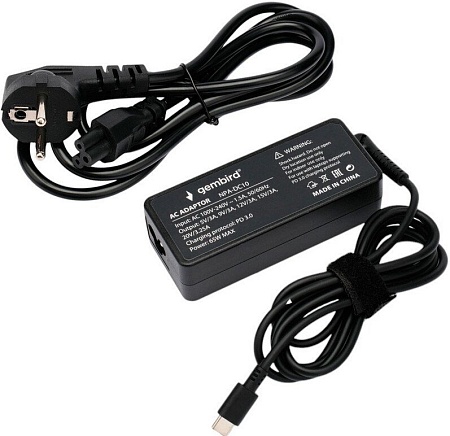 Сетевое зарядное Gembird NPA-DC10