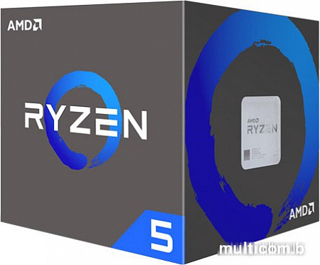 Процессор AMD Ryzen 5 1600 (BOX, Wraith Spire)