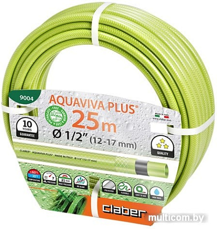 Шланг Claber Aquaviva Plus 9004 (1/2", 25 м)