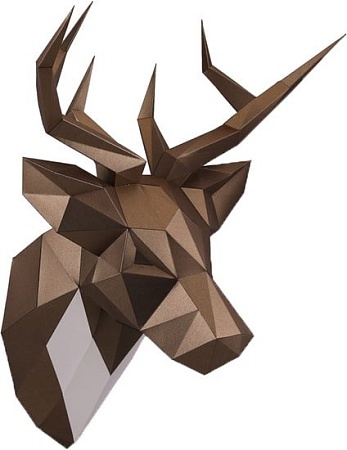 PaperCraft Живая бумага Олень Петрович