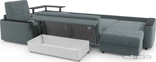 Угловой диван Moon Trade Даллас 018 003611 (левый, серый)