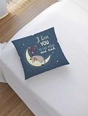 Чехол на подушку JoyArty Валентинка с котиком sl_91999