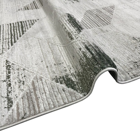 Ковер для жилой комнаты Safyun Eva LZ135-CREAM-GREEN (2x3)