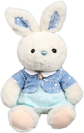Классическая игрушка Milo Toys Little Friend Зайка в синем платье 9905655