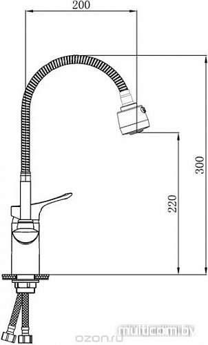 Смеситель РМС SL120-016F