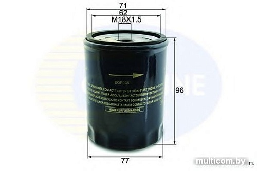 Масляный фильтр Comline EOF035