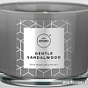 Свеча Aroma Home Scented Candle Gentle Sandalwood Ароматическая 115 г