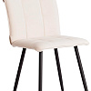 Стул TetChair Bari LT флок (молочный/черный)