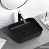 Умывальник Abber Rechteck AC2202MB (черный матовый)