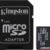 Карта памяти Kingston Industrial microSDHC SDCIT2/64GB 64GB (с адаптером)