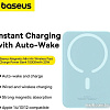 Внешний аккумулятор Baseus Magnetic Mini Air Wireless Fast Charge Power Bank 20W 10000mAh (голубой)