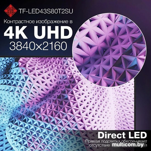 Телевизор TELEFUNKEN TF-LED43S80T2SU