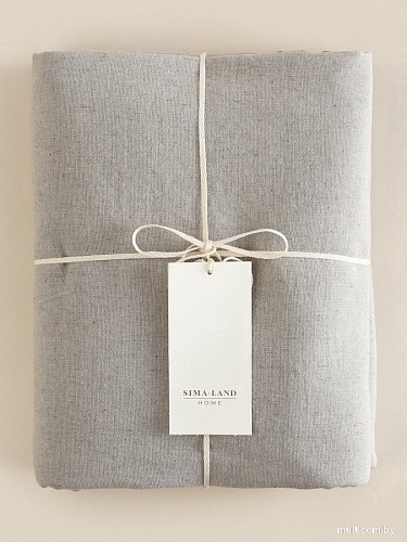 Постельное белье Sima-Land Linen collection 10856999 (серый)