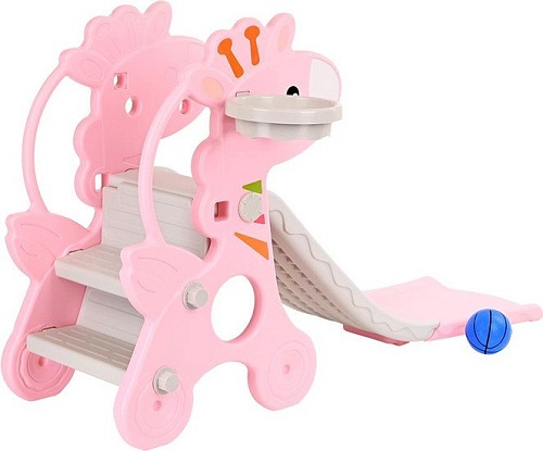 Горка Pituso Жирафик UN-XL01-1 (розовый)