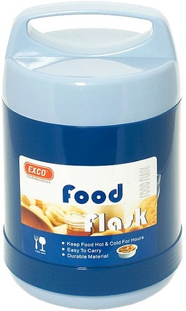 Термос для еды Exco 03300PH 1.2л (синий)