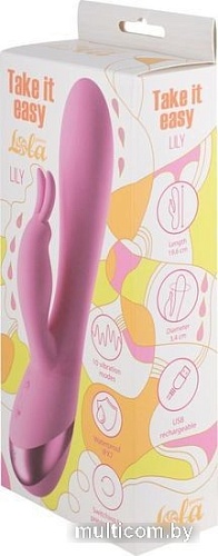 Вибратор Lola Games Take it Easy Lily 9029-03lola (розовый)
