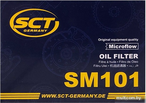 Масляный фильтр SCT SM101