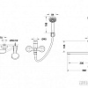 Смеситель Bravat Stream F63783C-LB