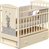 Детская кроватка VDK Love Me маятник и ящик (слоновая кость)