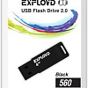 USB Flash Exployd 560 4GB (черный) [EX-4GB-560-Black]