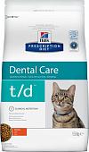 Сухой корм для кошек Hill's Prescription Diet Dental Care t/d Chicken 1.5 кг