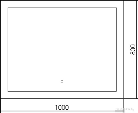 Зеркало Abber See AG6107SL-1.0