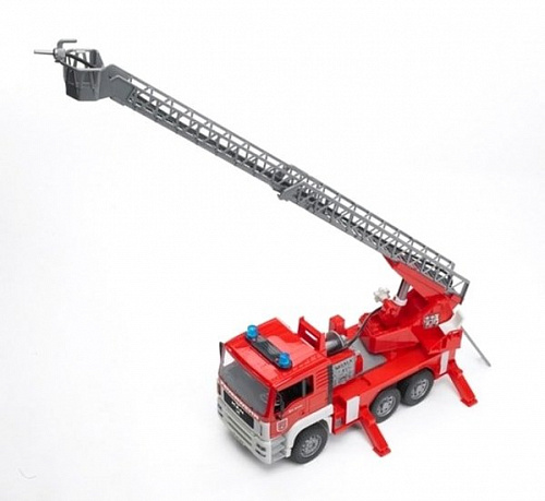 Bruder MAN Fire engine with selwing ladder 02771